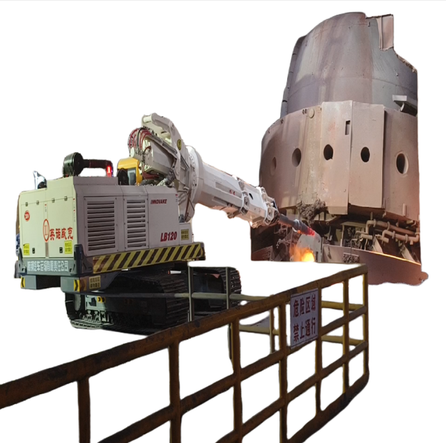 Converter Taphole Drilling Machine