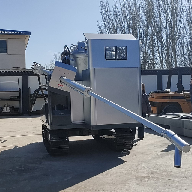 Refractory Gunning Machine Pipeline expansion stroke 1200mm Spray repair rate 60-100Kg/min Feed tank capacity 0.8m³,Spraying method Semi-dry
