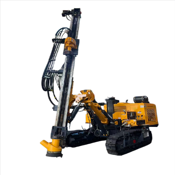 Full-hydraulic DTH Drilling Rig Machine