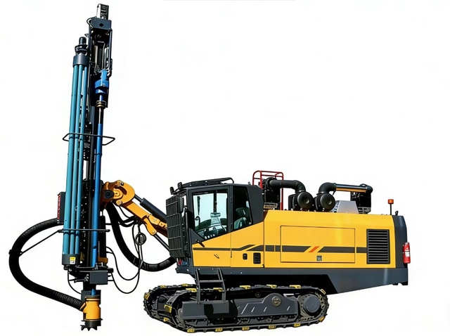 Full-hydraulic DTH Drilling Rig Machine