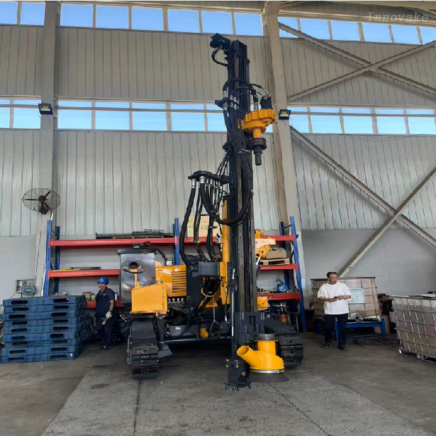 Full-hydraulic DTH Drilling Rig Machine