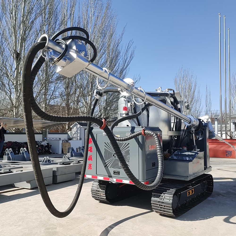 converter hot repair gunning machine (3)