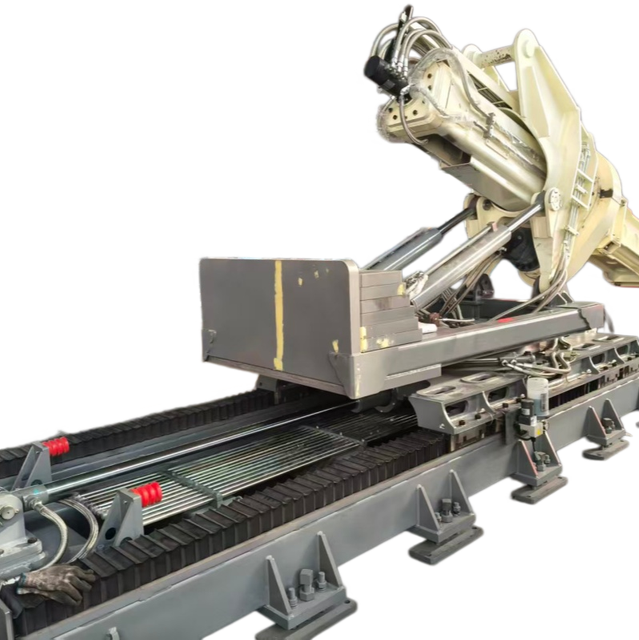 Rail type Remote Controlled Slag Raking Machine for Non-ferrous Metal