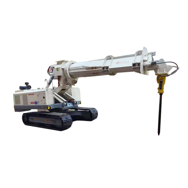 Iron Taphole Trough Slag Removal Machine